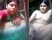 Unsatisfied Housewife Village Bhabi Masturbating